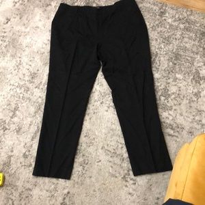 Lafayette 148 cotton stretch straight leg pants